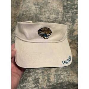 Vintage Jaguars Game Day Cream Visor